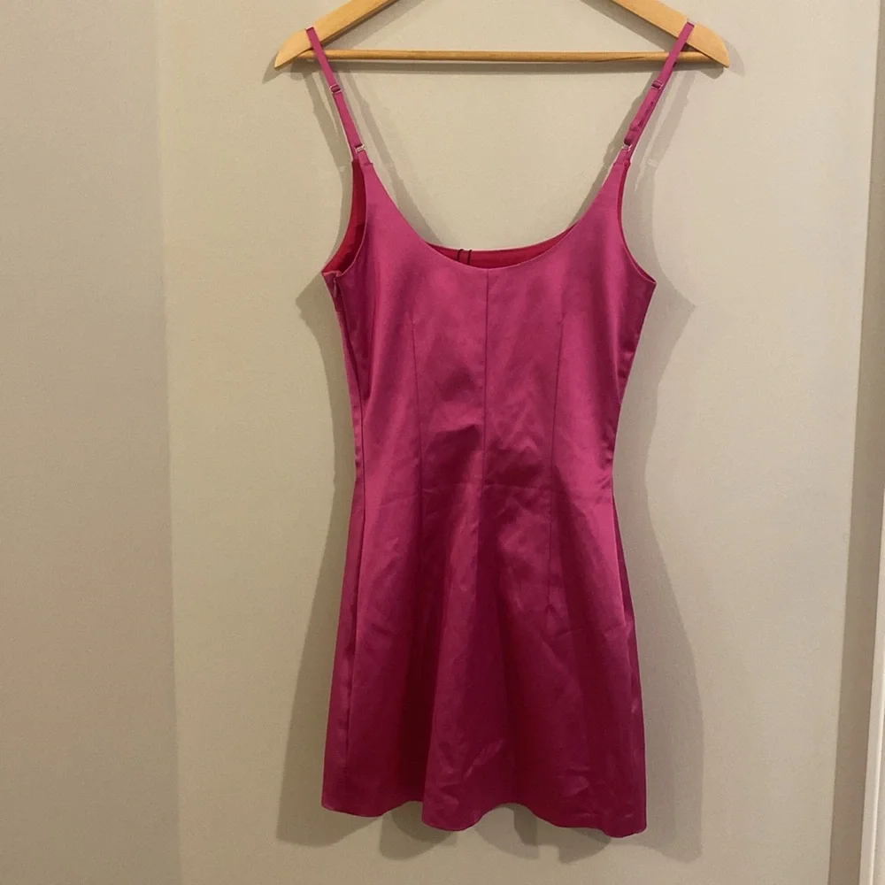 CULTNAKED Pink Bodycon Cocktail Dress - Picture 5 of 7